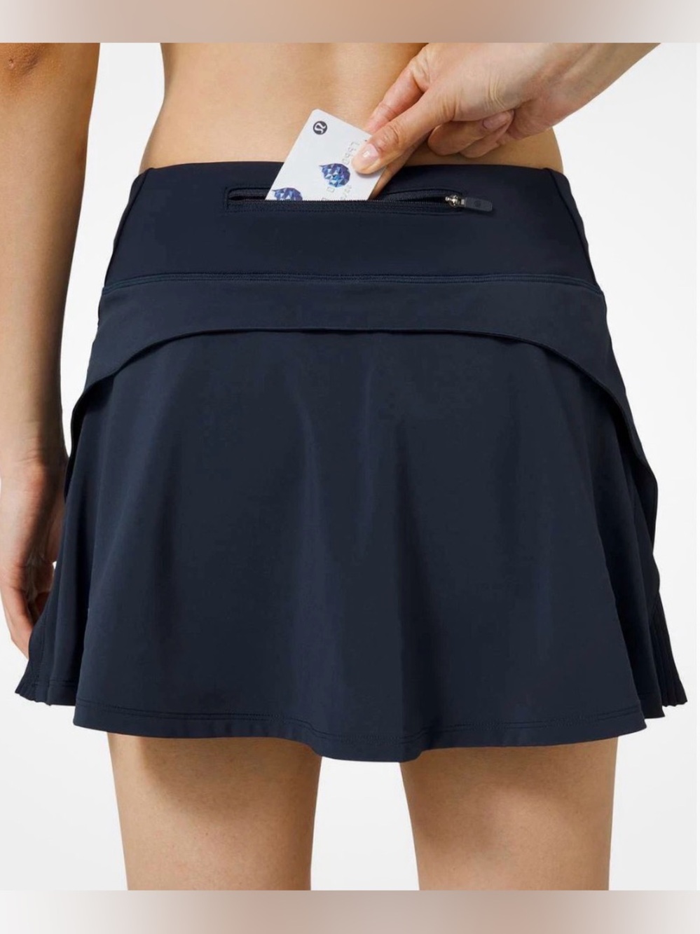Lululemon Play Off The Pleats Skirt Skorts *13" True Navy Size: 6